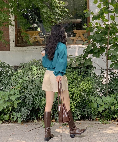 SONA（ソナ）の「SONYUNARA [SONA MADE]7days#シリーズバルーンクロップトレーナー（スウェット・レディース・ピンク/グリーン/グレー系その他・FREE）」の21枚目の写真