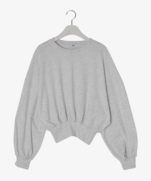 SONA（ソナ）の「SONYUNARA [SONA MADE]7days#シリーズバルーンクロップトレーナー（スウェット・レディース・ピンク/グリーン/グレー系その他・FREE）」の9枚目の写真