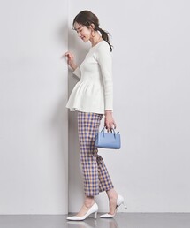 UNITED ARROWS | P ペプラム ニット(ニット/セーター)