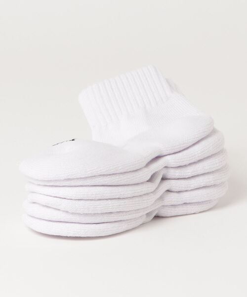 THE NORTH FACE（ザノースフェイス）の「【THE NORTH FACE】KIDS RUNNING DRY 3（ソックス/靴下・キッズ・ホワイト・MEDIUM/LARGE）」の2枚目の写真