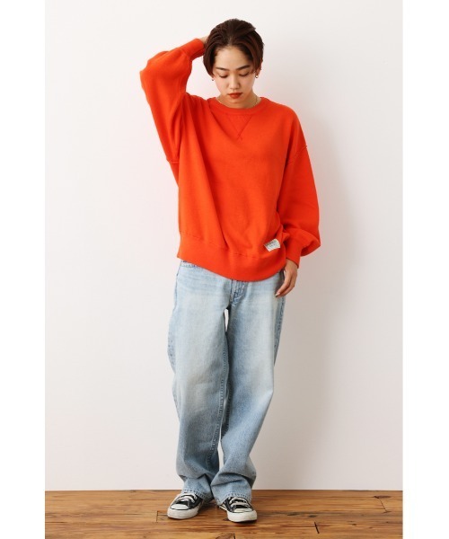 RODEO CROWNS WIDE BOWL（ロデオクラウンズワイドボウル）の「Rough Chic LOOSE STRAIGHT（デニムパンツ・レディース・ライトブルー/ワンウォッシュ・26inch/25inch/24inch/23inch/27inch）」の8枚目の写真
