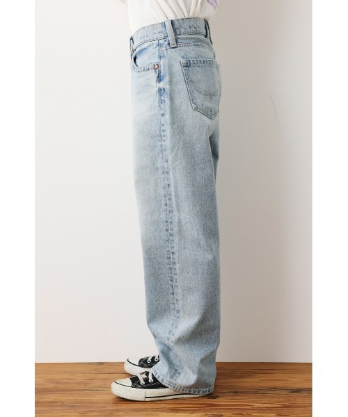 RODEO CROWNS WIDE BOWL（ロデオクラウンズワイドボウル）の「Rough Chic LOOSE STRAIGHT（デニムパンツ・レディース・ライトブルー/ワンウォッシュ・26inch/25inch/24inch/23inch/27inch）」の9枚目の写真