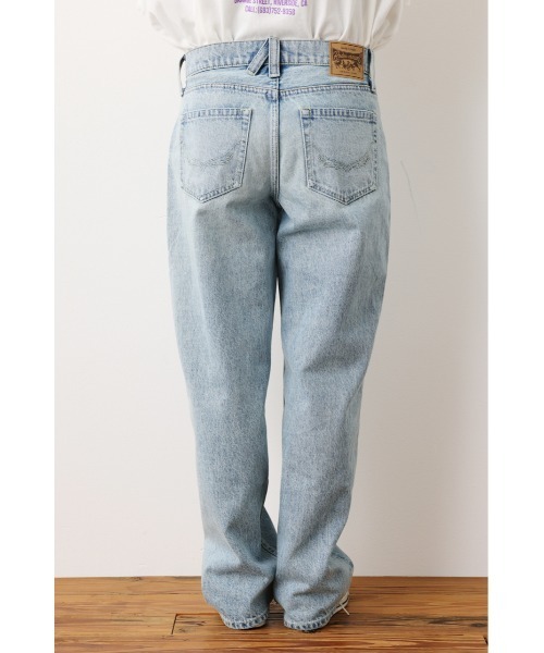 RODEO CROWNS WIDE BOWL（ロデオクラウンズワイドボウル）の「Rough Chic LOOSE STRAIGHT（デニムパンツ・レディース・ライトブルー/ワンウォッシュ・26inch/25inch/24inch/23inch/27inch）」の10枚目の写真