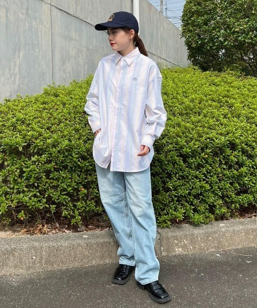 RODEO CROWNS WIDE BOWL（ロデオクラウンズワイドボウル）の「Rough Chic LOOSE STRAIGHT（デニムパンツ・レディース・ライトブルー/ワンウォッシュ・26inch/25inch/24inch/23inch/27inch）」の18枚目の写真