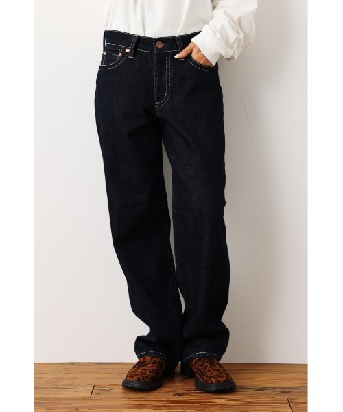 RODEO CROWNS WIDE BOWL（ロデオクラウンズワイドボウル）の「Rough Chic LOOSE STRAIGHT（デニムパンツ・レディース・ライトブルー/ワンウォッシュ・26inch/25inch/24inch/23inch/27inch）」の15枚目の写真