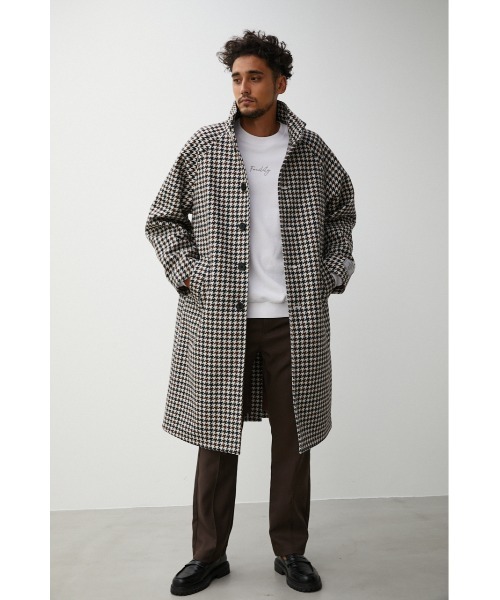 WASHABLE STAND COLLAR COAT/ウォッシャブルスタンドカラーコート