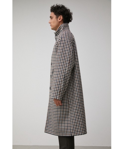 AZUL by moussy（アズールバイマウジー）の「WASHABLE STAND COLLAR COAT/ウォッシャブルスタンドカラーコート（その他アウター・メンズ・ブラック/ベージュ系その他/グレー系その他・MEDIUM/LARGE）」の10枚目の写真