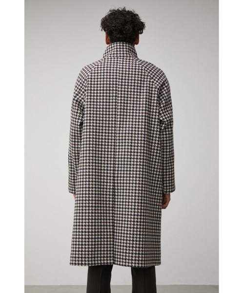 AZUL by moussy（アズールバイマウジー）の「WASHABLE STAND COLLAR COAT/ウォッシャブルスタンドカラーコート（その他アウター・メンズ・ブラック/ベージュ系その他/グレー系その他・MEDIUM/LARGE）」の11枚目の写真