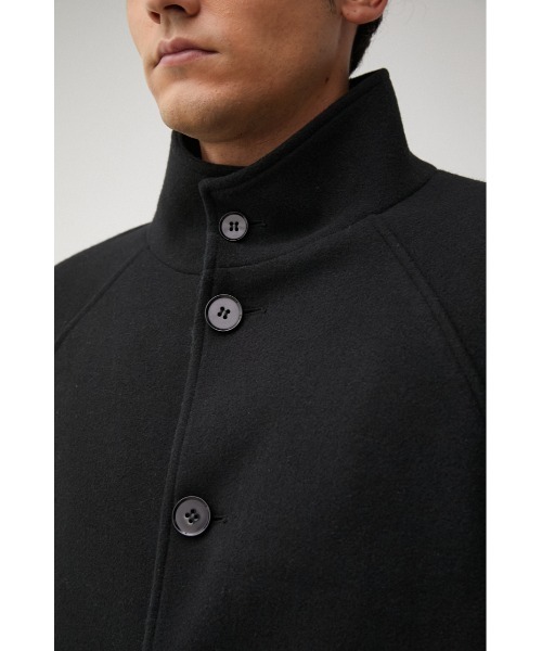 WASHABLE STAND COLLAR COAT/ウォッシャブルスタンドカラーコート