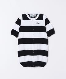 agnes b. | J019 L GREN ベビー ボーダーロンパース(ロンパース)