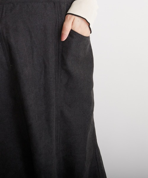 PAPAVER（パパヴェル）の「【papaver】ライスコールマーメイドキャミOP（ワンピース・レディース・ベージュ/ブラウン/ブラック・MEDIUM）」の7枚目の写真