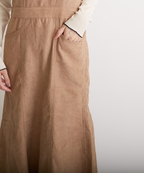 PAPAVER（パパヴェル）の「【papaver】ライスコールマーメイドキャミOP（ワンピース・レディース・ベージュ/ブラウン/ブラック・MEDIUM）」の10枚目の写真