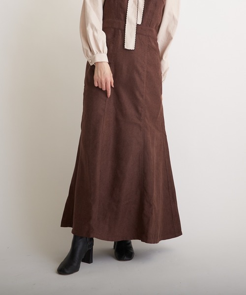 PAPAVER（パパヴェル）の「【papaver】ライスコールマーメイドキャミOP（ワンピース・レディース・ベージュ/ブラウン/ブラック・MEDIUM）」の13枚目の写真