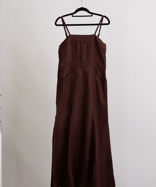 PAPAVER（パパヴェル）の「【papaver】ライスコールマーメイドキャミOP（ワンピース・レディース・ベージュ/ブラウン/ブラック・MEDIUM）」の16枚目の写真