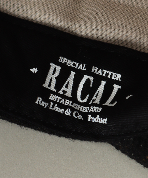RACAL（ラカル）の「【RACAL / ラカル】 roundrim cap（キャップ・メンズ・ブラック/ベージュ・FREE）」の14枚目の写真