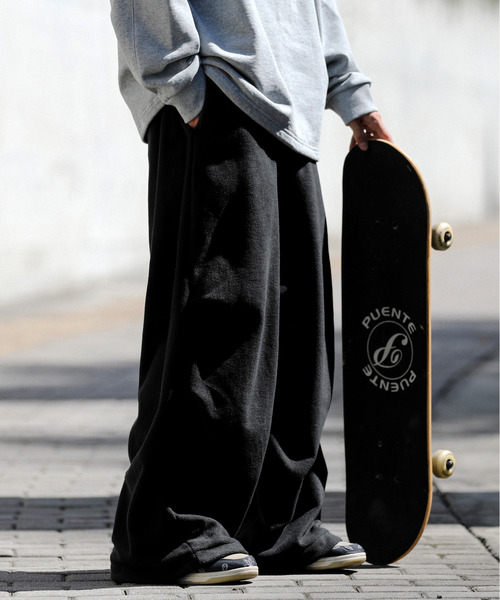 neos（ネオス）の「【neos -addictive design-】ルーズシルエット マイクロフリース カラー バルーン ワイド パンツ（その他パンツ・メンズ・ブラック/ブルー/グリーン/ホワイト/パープル/オレンジ・MEDIUM/LARGE）」の3枚目の写真