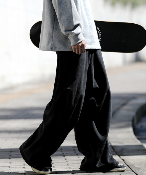 neos（ネオス）の「【neos -addictive design-】ルーズシルエット マイクロフリース カラー バルーン ワイド パンツ（その他パンツ・メンズ・ブラック/ブルー/グリーン/ホワイト/パープル/オレンジ・MEDIUM/LARGE）」の17枚目の写真