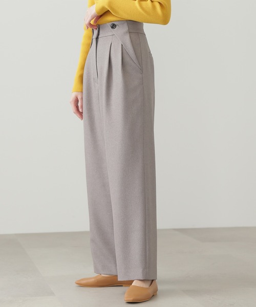 N.（N. Natural Beauty Basic）（エヌエヌナチュラルビューティーベーシック）の「【S Size Line】◆フラップポケットタックパンツ（その他パンツ・レディース・ブルー/ライトグレー・SMALL/MEDIUM）」の6枚目の写真