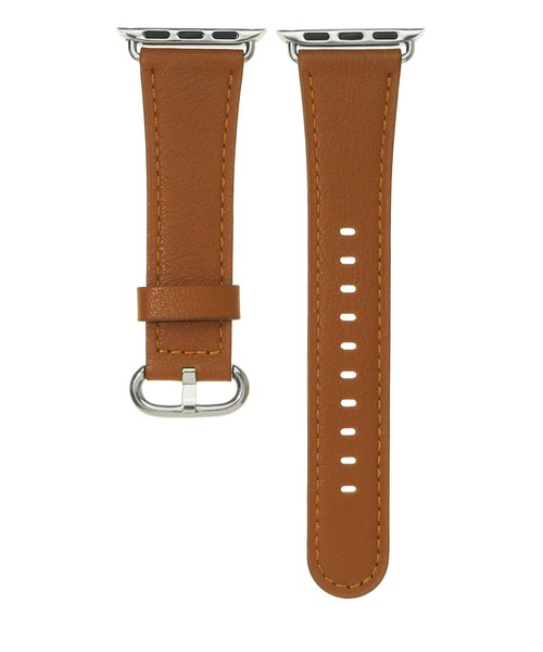 Urban Coral(アーバンコーラル)の「Apple Watch Band / アップルウォッチ バンド くすみカラースリムレザー / Urban Coral(デジタル腕時計・レディース・ネイビー/ワインレッド/ベージュ系その他/ピンク/ブラウン/ブラック/グレー・40mm)」の1枚目の写真