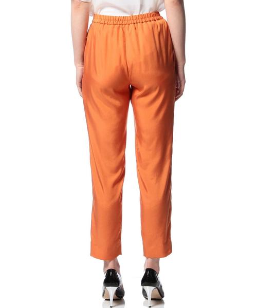 ASTRAET(アストラット)の「ASTRAET(アストラット) シャンブレーギャザーパンツ◆(その他パンツ・レディース・オレンジ/ロイヤルブルー・1/0)」の5枚目の写真