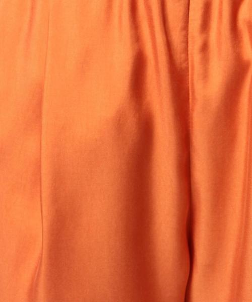 ASTRAET(アストラット)の「ASTRAET(アストラット) シャンブレーギャザーパンツ◆(その他パンツ・レディース・オレンジ/ロイヤルブルー・1/0)」の9枚目の写真