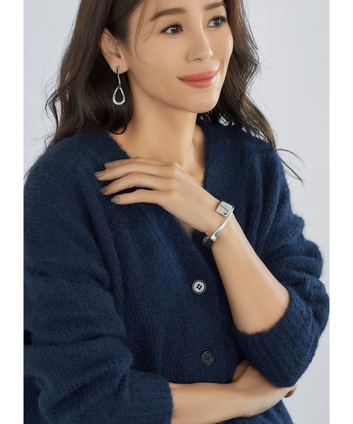 STYLE DELI（スタイルデリ）の「コントラストバングル（バングル/リストバンド・レディース・ゴールド/シルバー・FREE）」の7枚目の写真