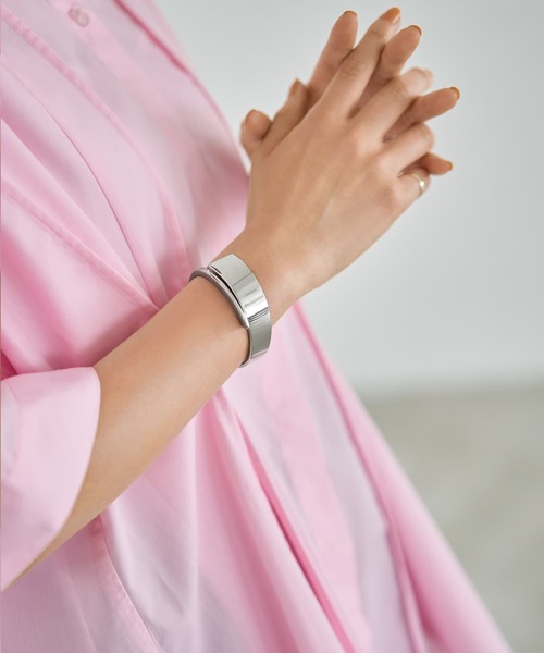 STYLE DELI（スタイルデリ）の「コントラストバングル（バングル/リストバンド・レディース・ゴールド/シルバー・FREE）」の22枚目の写真