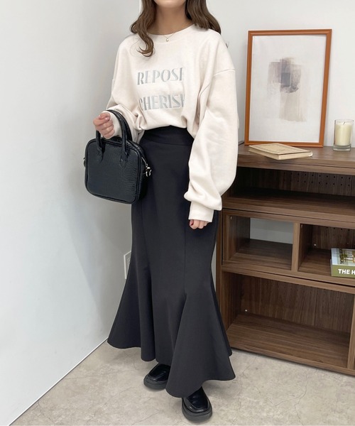 apres jour（アプレジュール）の「アソートデザインスウェット【ZOZOTOWN限定アイテム】（スウェット・レディース・アイボリー/オートミール/マスタード/ネイビー・フリー/X-LARGE）」の19枚目の写真