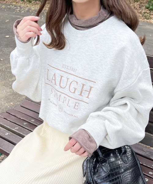 apres jour（アプレジュール）の「アソートデザインスウェット【ZOZOTOWN限定アイテム】（スウェット・レディース・アイボリー/オートミール/マスタード/ネイビー・フリー/X-LARGE）」の5枚目の写真