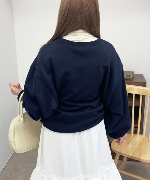 apres jour（アプレジュール）の「アソートデザインスウェット【ZOZOTOWN限定アイテム】（スウェット・レディース・アイボリー/オートミール/マスタード/ネイビー・フリー/X-LARGE）」の21枚目の写真