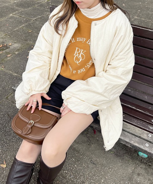 apres jour（アプレジュール）の「アソートデザインスウェット【ZOZOTOWN限定アイテム】（スウェット・レディース・アイボリー/オートミール/マスタード/ネイビー・フリー/X-LARGE）」の12枚目の写真