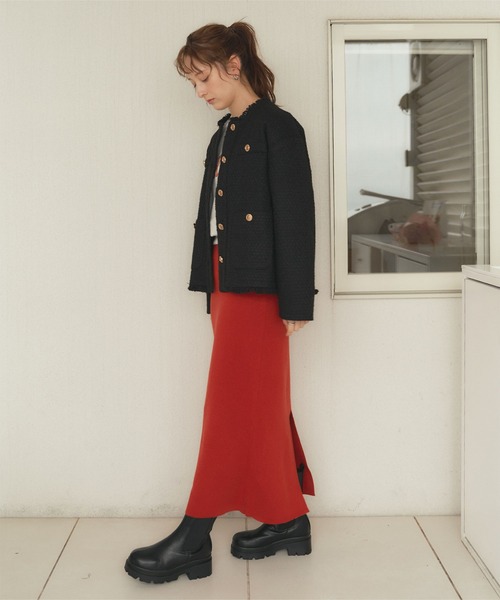 ツイードジャケット