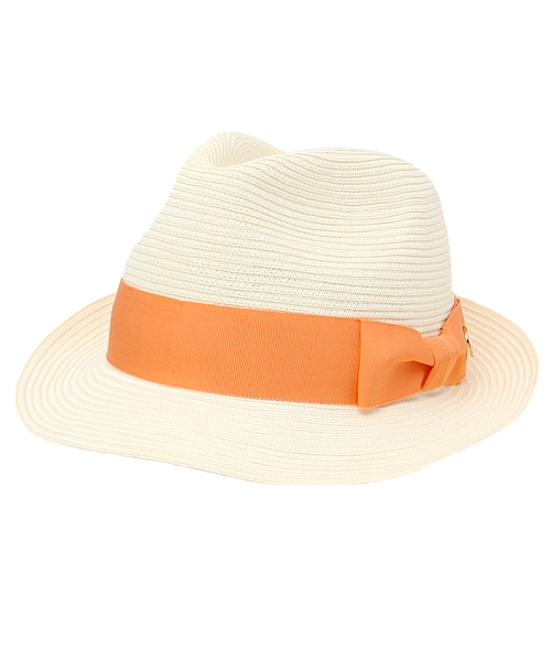 SHIPS for women(シップスフォーウィメン)の「ナカオレハット(ハット・レディース・ホワイト/ナチュラル/キャメル・ONE SIZE)」の1枚目の写真