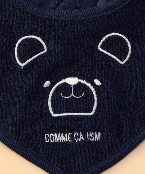 COMME CA ISM（コムサイズム）の「スタイ・タオルハンカチ入りギフトセット（ベビーギフト・キッズ・ネイビー/ベージュ/ピンク/ホワイト・FREE）」の14枚目の写真