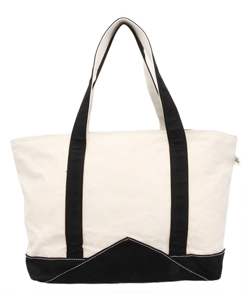 COSSHI(コッシ)の「COSSHI PARAFFIN CANVAS TOTE(トートバッグ・メンズ・ブラック/ネイビー/レッド・FREE)」の5枚目の写真