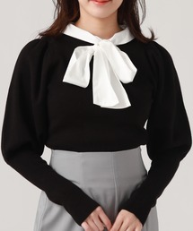 archives | ２ｗａｙボウタイパフスリーブニット(ニット/セーター)