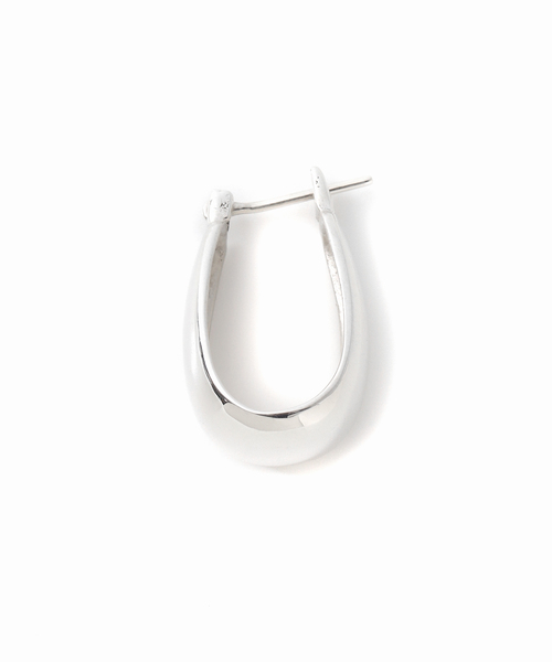Deuxieme Classe（ドゥーズィエムクラス）の「【LAVER/ラバー】EGG HOOP ピアス SILVER（両耳）（ピアス（両耳用）・レディース・シルバー・FREE）」の8枚目の写真