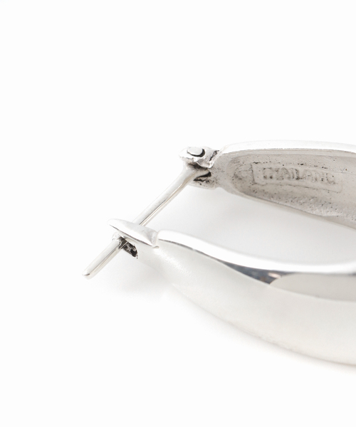 Deuxieme Classe（ドゥーズィエムクラス）の「【LAVER/ラバー】EGG HOOP ピアス SILVER（両耳）（ピアス（両耳用）・レディース・シルバー・FREE）」の10枚目の写真
