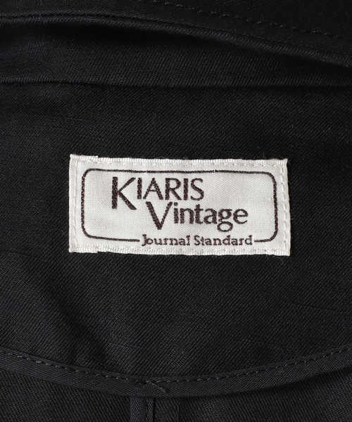 JOURNAL STANDARD(ジャーナルスタンダード)の「【KIARIS vintage&closet × JS】テープディテールポンチョコート(ポンチョ・レディース・ベージュ/ブラック・FREE)」の5枚目の写真