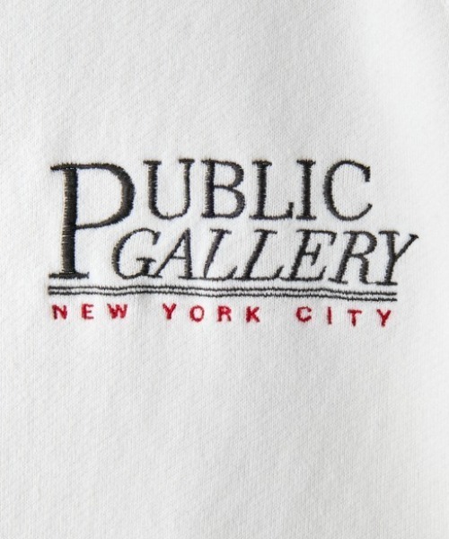 THE SHINZONE（ザ　シンゾーン）の「[THE SHINZONE/ザ シンゾーン] PUBLIC GALLERY ロゴ刺繍スウェット（スウェット・レディース・ホワイト/ブラック・0）」の17枚目の写真