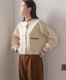 LOWRYS FARM | スポンディッシュクルーカーディガン  185899(カーディガン/ボレロ)