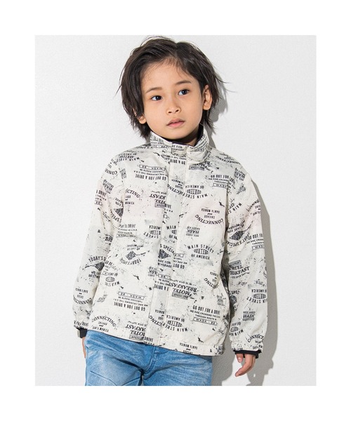 WASK（ワスク）の「WASK/ロゴ柄リバーシブルタフタレーシングジャケット(100~160cm)（その他アウター・キッズ・ブルー/ブラック・160/120/130/150/110/140/100）」の6枚目の写真