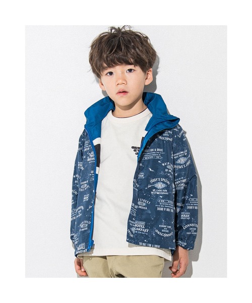 WASK（ワスク）の「WASK/ロゴ柄リバーシブルタフタレーシングジャケット(100~160cm)（その他アウター・キッズ・ブルー/ブラック・160/120/130/150/110/140/100）」の10枚目の写真