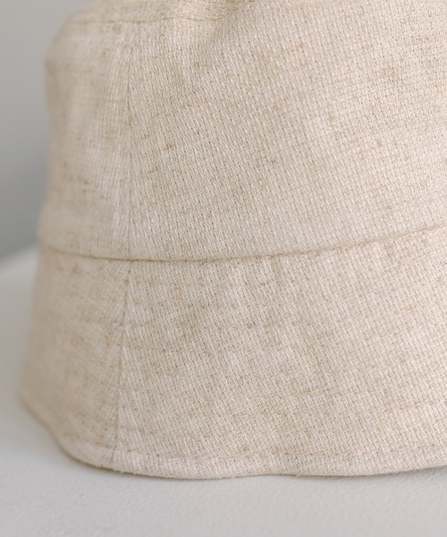 mystic（ミスティック）の「リネンバケットハット（ハット・レディース・ブラック/アイボリー・FREE）」の9枚目の写真