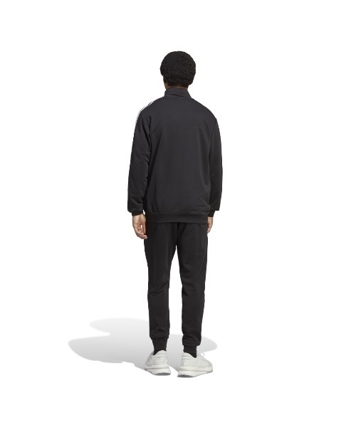 adidas（アディダス）の「アディダス adidas M 3S FT トラックスーツ（ジャージ・メンズ・ブラック/ネイビー・L/S/M/3L/LL）」の7枚目の写真