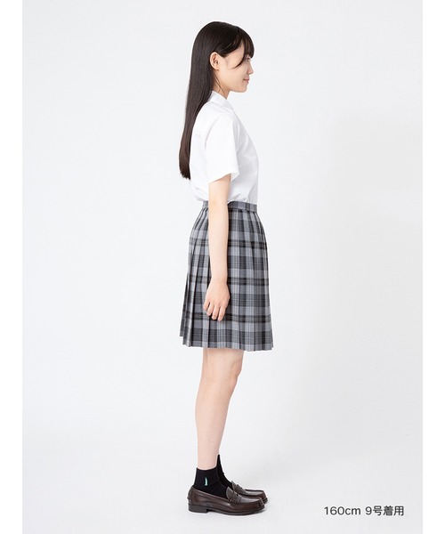 EASTBOY(イーストボーイ)の「シャツ 半袖 【シャインマスカット女神】ブラウス スクール 通学 中学生 高校生(シャツ/ブラウス・キッズ・ホワイト・13号/7号/9号/11号)」の11枚目の写真