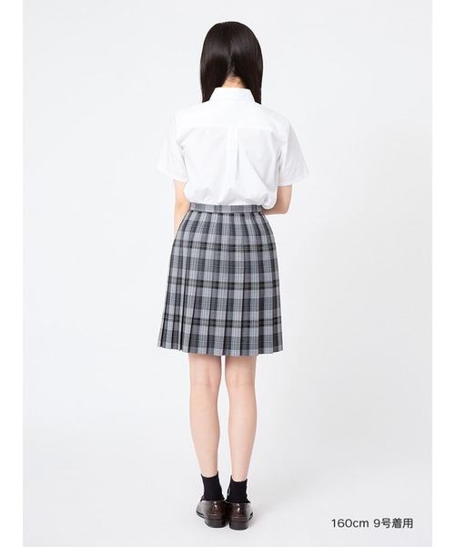 EASTBOY(イーストボーイ)の「シャツ 半袖 【シャインマスカット女神】ブラウス スクール 通学 中学生 高校生(シャツ/ブラウス・キッズ・ホワイト・13号/7号/9号/11号)」の12枚目の写真