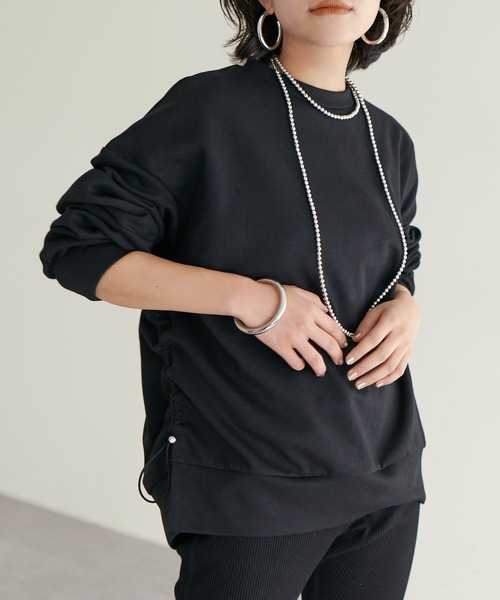 LARUTA】ダンボールニットデザインプルオーバー（スウェット）｜LARUTA