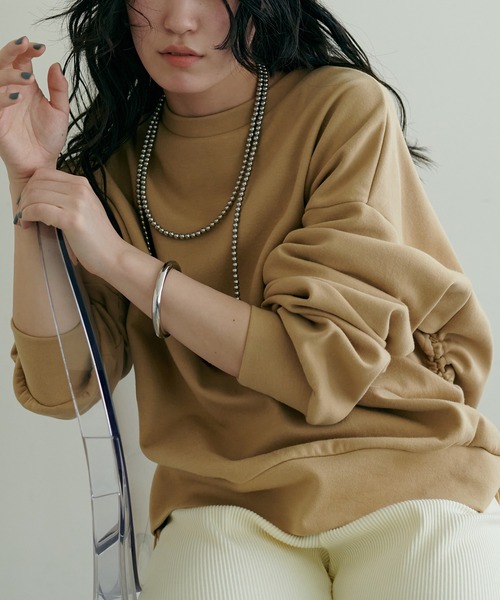 LARUTA】ダンボールニットデザインプルオーバー（スウェット）｜LARUTA