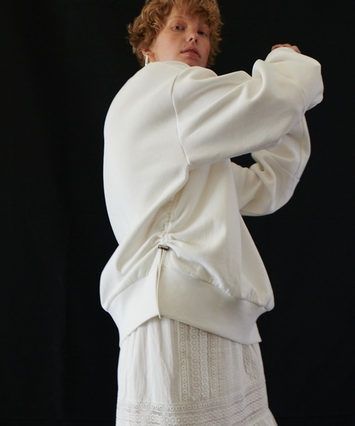 LARUTA】ダンボールニットデザインプルオーバー（スウェット）｜LARUTA